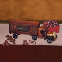 1920 Tractor-Trailer Truck with Chocolate Covered Almonds